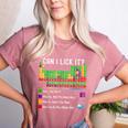 Can I Lick It Periodic Table Chart Science Teacher Cool Meme Women's Heather T-Shirt Heather Mauve