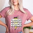 Literacy Coach Reading Specialist Facilitator Lead Teacher Women's Heather T-Shirt Heather Mauve Literacy Coach Reading Specialist Facilitator Lead Teacher Women's Heather T-Shirt Heather Mauve