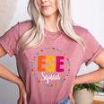 Matching ESE Squad First Last Day Team Teacher Student Tribe Women's Heather T-Shirt Heather Mauve Matching ESE Squad First Last Day Team Teacher Student Tribe Women's Heather T-Shirt Heather Mauve