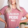 Math Calculus Mode On Teacher T-Shirt Women's Heather T-Shirt Heather Mauve