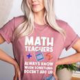 Mathematics Teachers Math Teacher For Men Women Women's Heather T-Shirt Heather Mauve Mathematics Teachers Math Teacher For Men Women Women's Heather T-Shirt Heather Mauve