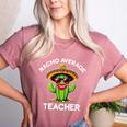 Nacho Average Teacher Sarcastic Women Teaching Women's Heather T-Shirt Heather Mauve