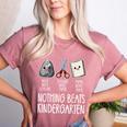 Nothing Beats Kindergarten Back To School Kid Teacher Women's Heather T-Shirt Heather Mauve Nothing Beats Kindergarten Back To School Kid Teacher Women's Heather T-Shirt Heather Mauve