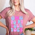 OMG Point Your Toes Dancing Teacher Tap Dancer Dance For Men Women Kids Women's Heather T-Shirt Heather Mauve
