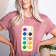 Paint Palette ArtSet Halloween Costume For Teachers Students For Men Women Kids Women's Heather T-Shirt Heather Mauve