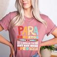 Paraeducator Paraprofessional SPED Teacher Women's Heather T-Shirt Heather Mauve Paraeducator Paraprofessional SPED Teacher Women's Heather T-Shirt Heather Mauve