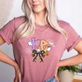 PE Teacher Coach Coquette Ghost Halloween Physical Education Women's Heather T-Shirt Heather Mauve