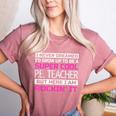 PE Teacher Shirt Physical Education Teacher Women's Heather T-Shirt Heather Mauve PE Teacher Shirt Physical Education Teacher Women's Heather T-Shirt Heather Mauve