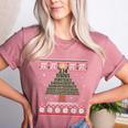 Pi Tree Christmas Math Teacher Ugly Sweater Men Women Kids Women's Heather T-Shirt Heather Mauve Pi Tree Christmas Math Teacher Ugly Sweater Men Women Kids Women's Heather T-Shirt Heather Mauve