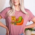 Pickle Reading Books Bookworm Teacher Librarian Kids Retro Women's Heather T-Shirt Heather Mauve Pickle Reading Books Bookworm Teacher Librarian Kids Retro Women's Heather T-Shirt Heather Mauve
