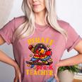Pirate Pre-K Teacher Preschool Halloween Women's Heather T-Shirt Heather Mauve
