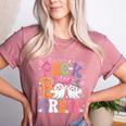 Pre-K Boo Crew Pre-K Teacher Student Kids Halloween Women's Heather T-Shirt Heather Mauve Pre-K Boo Crew Pre-K Teacher Student Kids Halloween Women's Heather T-Shirt Heather Mauve