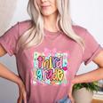 Preppy Third Grade Back To School Teacher Girl Kid Women's Heather T-Shirt Heather Mauve Preppy Third Grade Back To School Teacher Girl Kid Women's Heather T-Shirt Heather Mauve