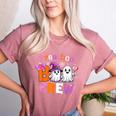 Preschool Boo Crew Preschool Halloween Costume Teacher Kid Women's Heather T-Shirt Heather Mauve Preschool Boo Crew Preschool Halloween Costume Teacher Kid Women's Heather T-Shirt Heather Mauve