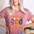 Preschool Boo Crew Preschool Halloween Teacher Kids Women's Heather T-Shirt Heather Mauve