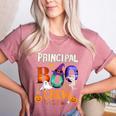 Principal Boo Crew Teacher Student Halloween Costume For Men Women Kids Women's Heather T-Shirt Heather Mauve Principal Boo Crew Teacher Student Halloween Costume For Men Women Kids Women's Heather T-Shirt Heather Mauve