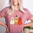 Retro Pencil Ghost Boo Spooky Teacher Halloween Costume Women's Heather T-Shirt Heather Mauve Retro Pencil Ghost Boo Spooky Teacher Halloween Costume Women's Heather T-Shirt Heather Mauve
