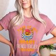 This Is My Scary French Teacher Costume Halloween Women's Heather T-Shirt Heather Mauve This Is My Scary French Teacher Costume Halloween Women's Heather T-Shirt Heather Mauve