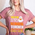 This Is My Scary Reading Teacher Costume Halloween School Women's Heather T-Shirt Heather Mauve This Is My Scary Reading Teacher Costume Halloween School Women's Heather T-Shirt Heather Mauve
