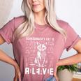 Schrodinger's Cat Dead And Alive Physics Teacher Women's Heather T-Shirt Heather Mauve Schrodinger's Cat Dead And Alive Physics Teacher Women's Heather T-Shirt Heather Mauve