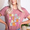 In My Second Grade Era 2nd Grade Girl Teacher Back To School Women's Heather T-Shirt Heather Mauve