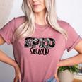 Special Education Squad Camo SPED Teacher Women's Heather T-Shirt Heather Mauve