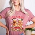My Student Are Smart Cookies Pjs Christmas Xmas Teacher Women's Heather T-Shirt Heather Mauve My Student Are Smart Cookies Pjs Christmas Xmas Teacher Women's Heather T-Shirt Heather Mauve