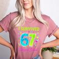 I Survived 67 Days Of School 67 Meme Science Teacher Women's Heather T-Shirt Heather Mauve I Survived 67 Days Of School 67 Meme Science Teacher Women's Heather T-Shirt Heather Mauve