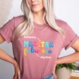 Sustantivo Maestra Fabulosa Adjetivo Spanish Teacher Women's Heather T-Shirt Heather Mauve
