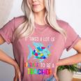 It Takes A Lot Of Sparkle To Be A Teacher Rainbow Fish For Men Women Women's Heather T-Shirt Heather Mauve It Takes A Lot Of Sparkle To Be A Teacher Rainbow Fish For Men Women Women's Heather T-Shirt Heather Mauve