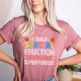 I Teach Special Education SPED Special Education Teacher For Men Women Women's Heather T-Shirt Heather Mauve I Teach Special Education SPED Special Education Teacher For Men Women Women's Heather T-Shirt Heather Mauve