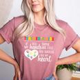 Teacher Aide Appreciation Cute Heart Tee For Women Women's Heather T-Shirt Heather Mauve Teacher Aide Appreciation Cute Heart Tee For Women Women's Heather T-Shirt Heather Mauve