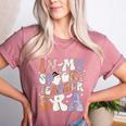 Teacher Halloween In My Spooky Teacher Era Retro Groovy Women's Heather T-Shirt Heather Mauve Teacher Halloween In My Spooky Teacher Era Retro Groovy Women's Heather T-Shirt Heather Mauve