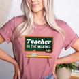 Teacher In The Making Future Teacher Kids Back To School Women's Heather T-Shirt Heather Mauve Teacher In The Making Future Teacher Kids Back To School Women's Heather T-Shirt Heather Mauve