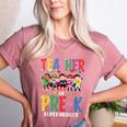 Teacher Of Pre K Superheroes Teacher New School Year Men Women Women's Heather T-Shirt Heather Mauve Teacher Of Pre K Superheroes Teacher New School Year Men Women Women's Heather T-Shirt Heather Mauve
