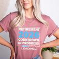 Teacher Retirement Class Of 2026 Loading Retired Women's Heather T-Shirt Heather Mauve Teacher Retirement Class Of 2026 Loading Retired Women's Heather T-Shirt Heather Mauve
