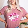 Come On Teachers Let's Go Teach Pink Back To School For Men Women Women's Heather T-Shirt Heather Mauve Come On Teachers Let's Go Teach Pink Back To School For Men Women Women's Heather T-Shirt Heather Mauve