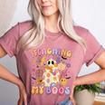 Teaching My Boos Ghost Halloween Costumes Teacher Men Women Women's Heather T-Shirt Heather Mauve Teaching My Boos Ghost Halloween Costumes Teacher Men Women Women's Heather T-Shirt Heather Mauve