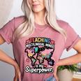 Teaching Multilingual Minds Learners English ESL Teacher Women's Heather T-Shirt Heather Mauve