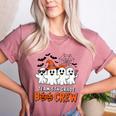Team 5th Grade Boo Crew Halloween Teacher Student Costume Women's Heather T-Shirt Heather Mauve