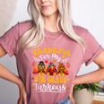 Thankful For My 5th Grade Turkeys Thanksgiving Teacher Fall Women's Heather T-Shirt Heather Mauve Thankful For My 5th Grade Turkeys Thanksgiving Teacher Fall Women's Heather T-Shirt Heather Mauve