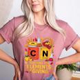 Thanksgiving 67 Meme Science Teacher Periodic Table Women Women's Heather T-Shirt Heather Mauve