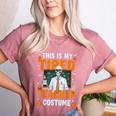 This Is My Tired Teacher Costume Halloween Costumes Women's Heather T-Shirt Heather Mauve This Is My Tired Teacher Costume Halloween Costumes Women's Heather T-Shirt Heather Mauve