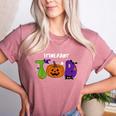 TOD Itinerant Teacher Of The Deaf Halloween ASL Interpreters Women's Heather T-Shirt Heather Mauve TOD Itinerant Teacher Of The Deaf Halloween ASL Interpreters Women's Heather T-Shirt Heather Mauve