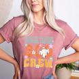 Toddler Teacher Boo Crew Ghost Groovy Halloween For Women Women's Heather T-Shirt Heather Mauve
