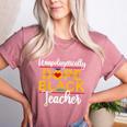 Unapologetic Dope Teacher African American Melanin Women's Heather T-Shirt Heather Mauve Unapologetic Dope Teacher African American Melanin Women's Heather T-Shirt Heather Mauve