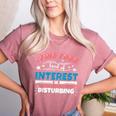 US History And Government Teacher Gifts Funny I Find You Women's Heather T-Shirt Heather Mauve