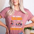Why Science Teachers Should Not Be Given Playground Duty For Men Women Women's Heather T-Shirt Heather Mauve Why Science Teachers Should Not Be Given Playground Duty For Men Women Women's Heather T-Shirt Heather Mauve