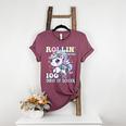 100 Days Of School Girls Teacher 100th Day Unicorn Outfit Women's Heather T-Shirt Heather Maroon 100 Days Of School Girls Teacher 100th Day Unicorn Outfit Women's Heather T-Shirt Heather Maroon