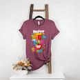 100th Day Of School Teachers Kids Child Happy 100 Days Women's Heather T-Shirt Heather Maroon 100th Day Of School Teachers Kids Child Happy 100 Days Women's Heather T-Shirt Heather Maroon